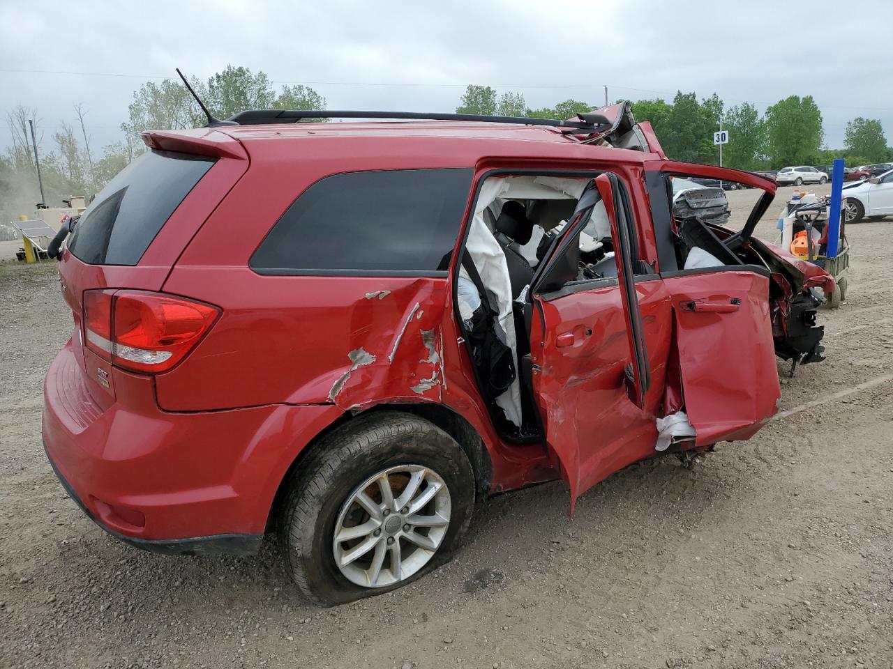 Изображение 3 2017 DODGE JOURNEY SXT 2017 с VIN 3C4PDCBG3HT537376