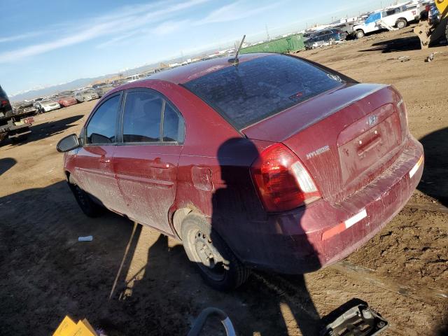 Image 2 of 2009 HYUNDAI ACCENT GLS 2009 with VIN KMHCN46C99U328252