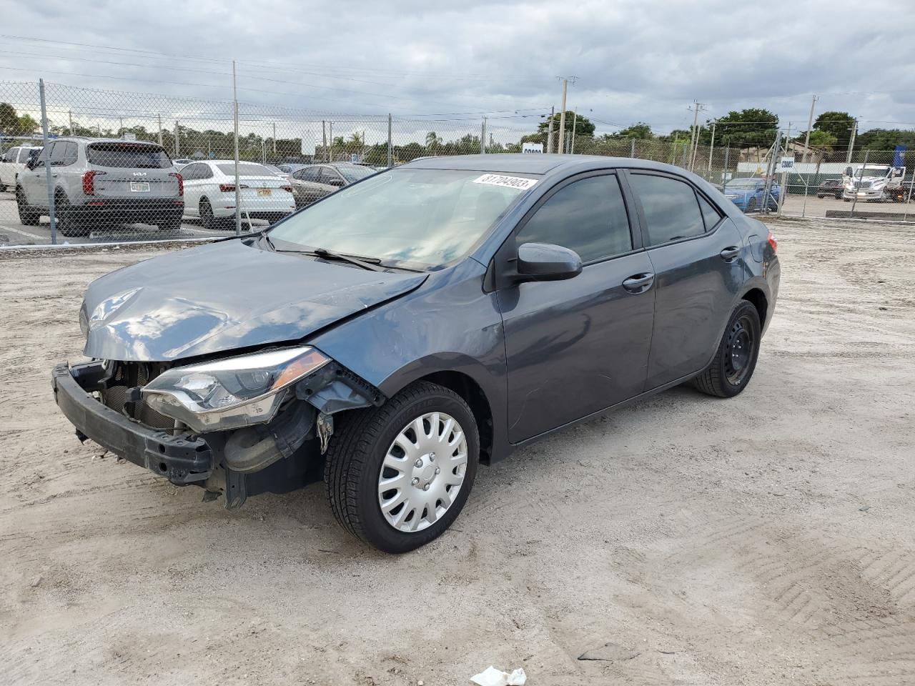 Image 1 of 2015 TOYOTA COROLLA L 2015 with VIN 2T1BURHE0FC303876