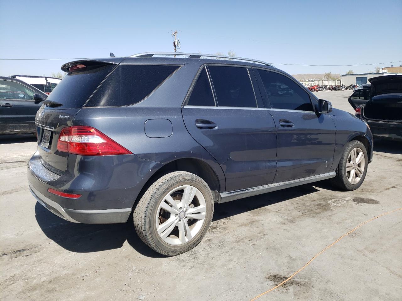 Obraz 3 z 2015 MERCEDES-BENZ ML 350 4MATIC 2015 z VIN 4JGDA5HB0FA487099