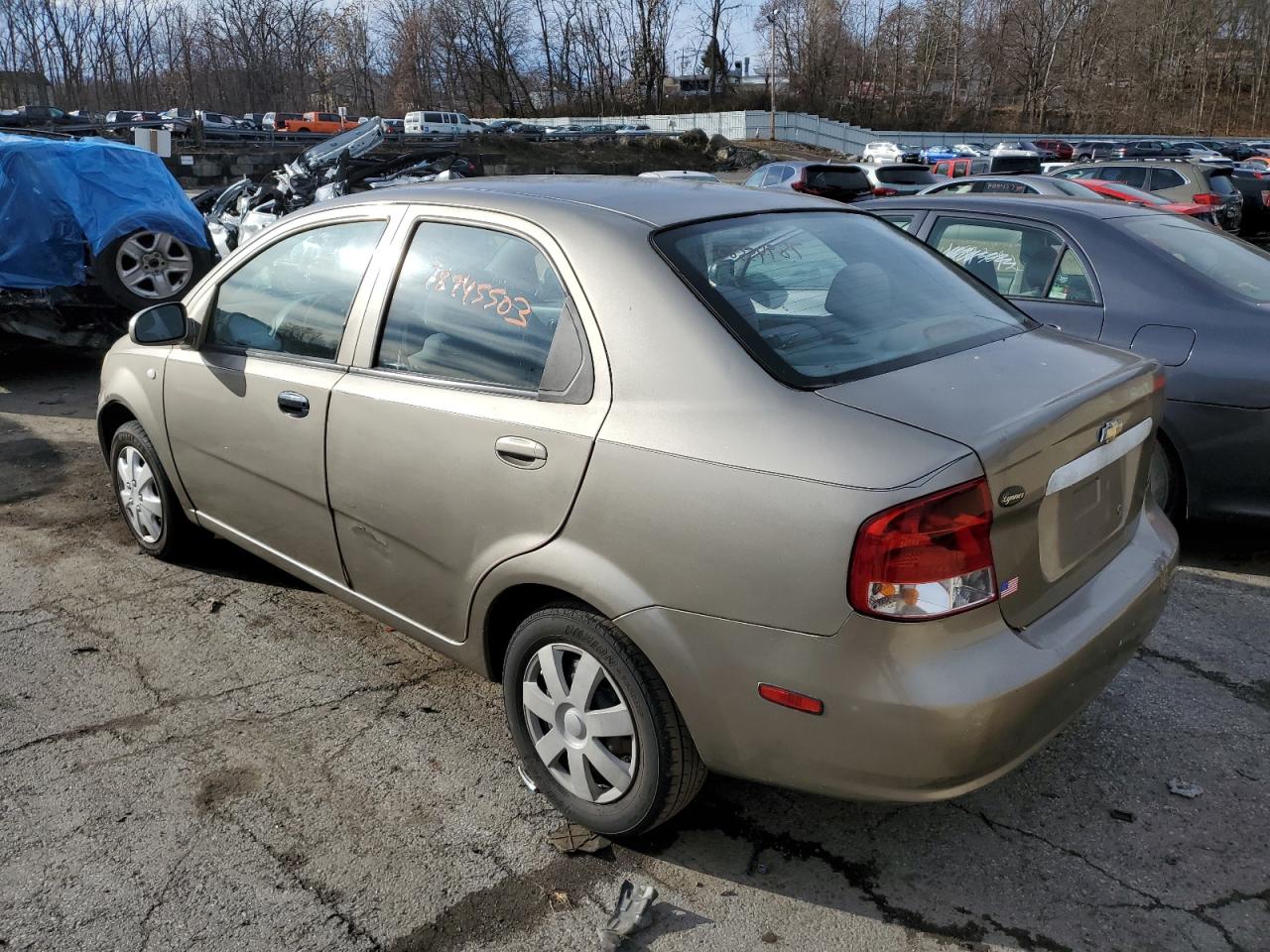 Obraz 2 z 2005 CHEVROLET AVEO BASE 2005 z VIN KL1TD52655B483357