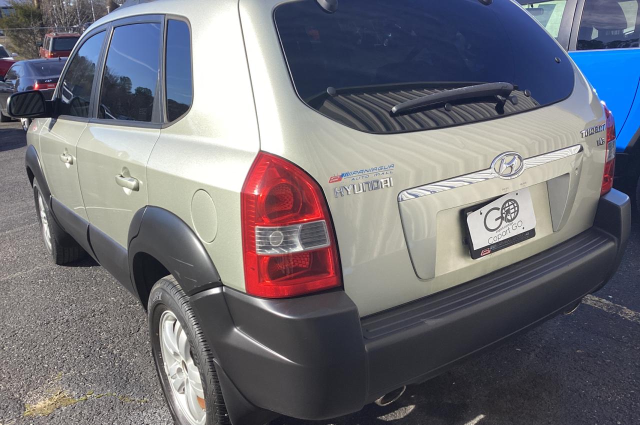 Image 3 of 2007 HYUNDAI TUCSON SE 2007 with VIN KM8JN12D17U557073