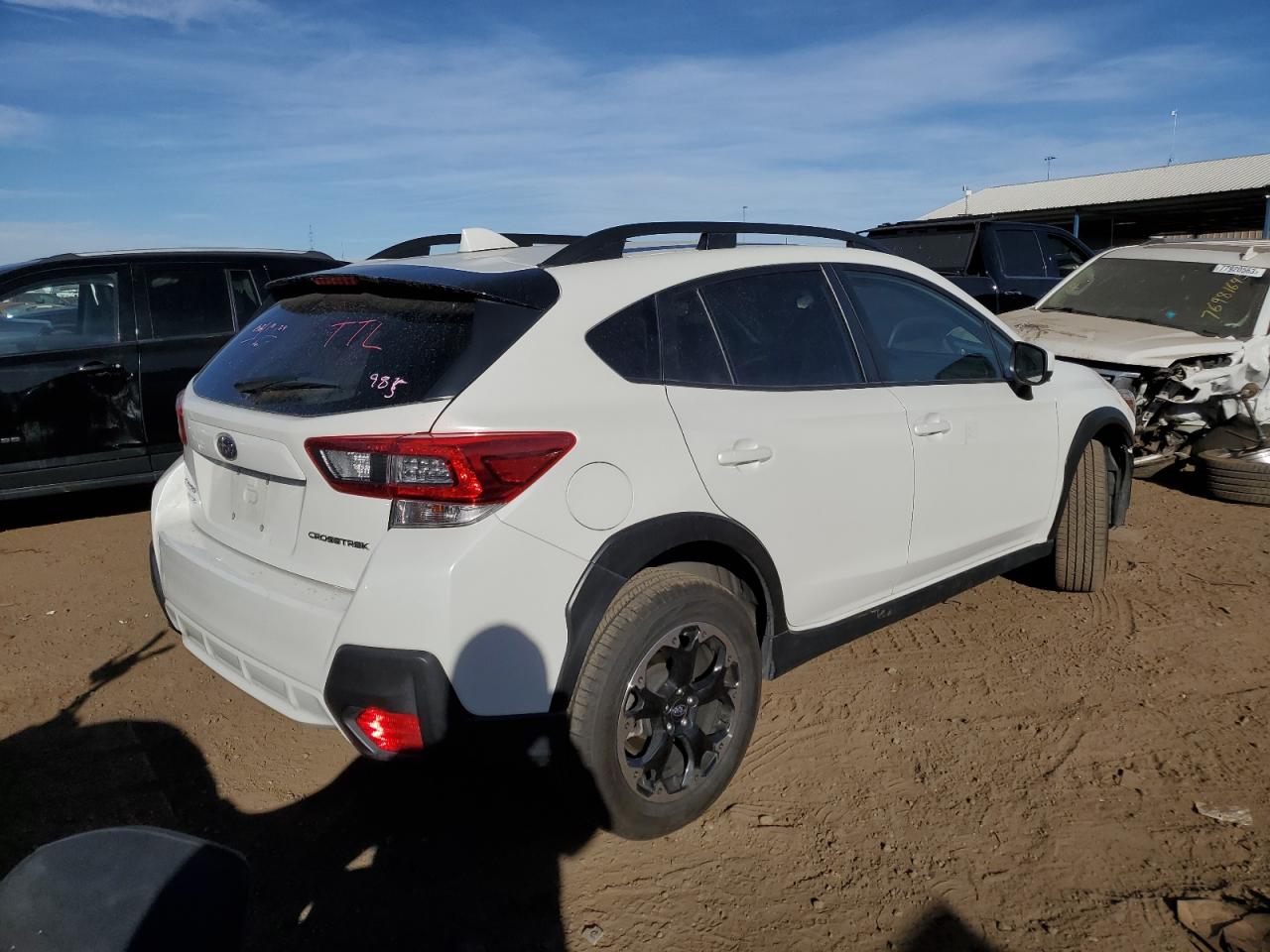 Image 3 of 2022 SUBARU CROSSTREK PREMIUM 2022 with VIN JF2GTAEC1NH269729