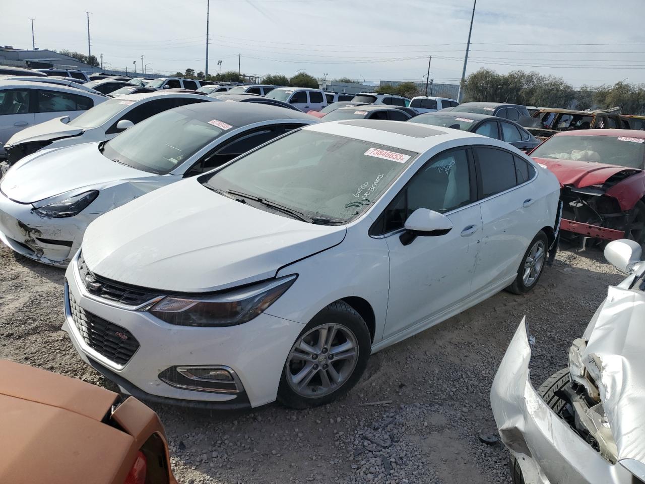 Image 1 of 2016 CHEVROLET CRUZE LT 2016 with VIN 1G1BE5SM2G7237848