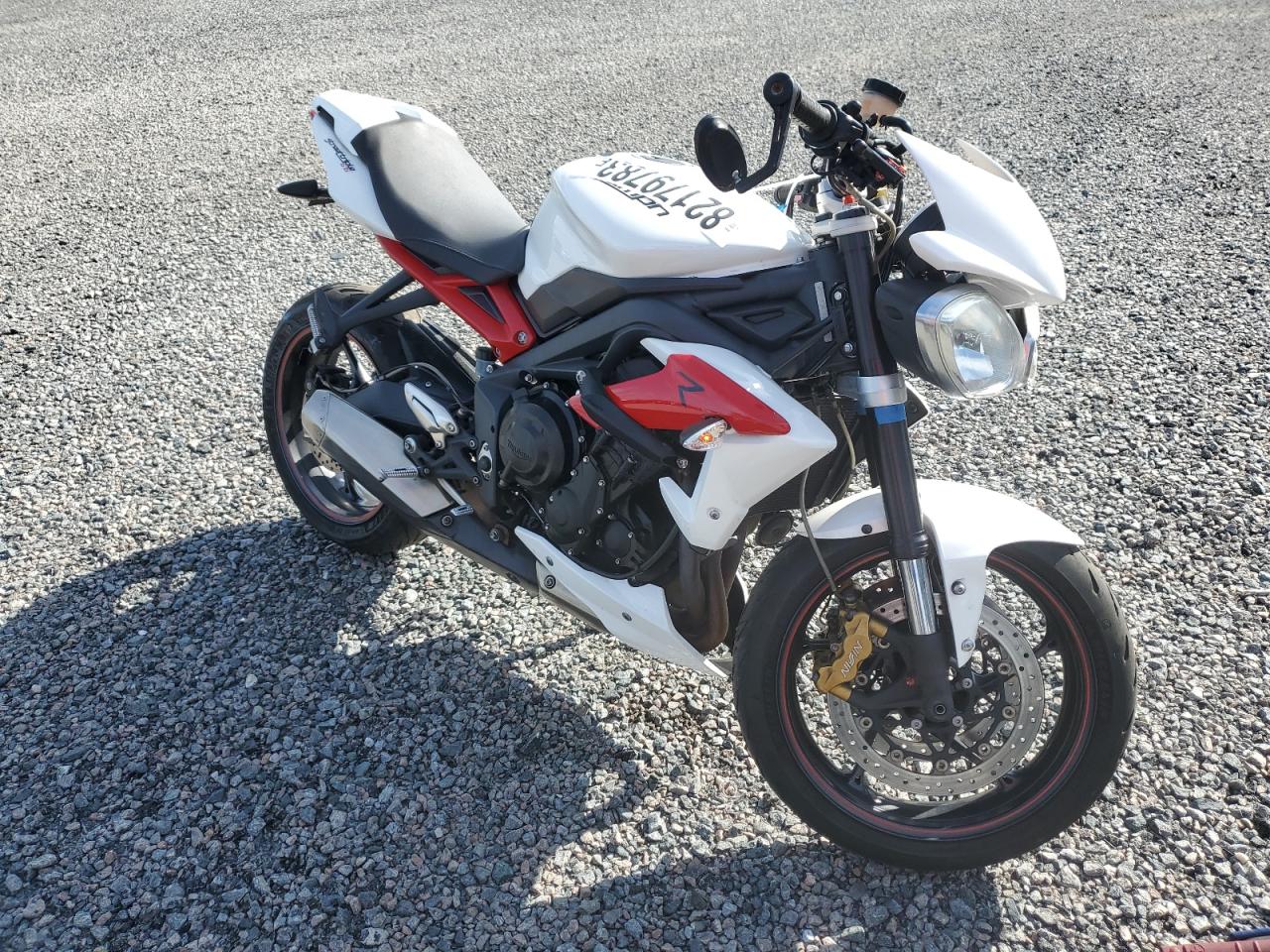 Image 1 of 2013 TRIUMPH MOTORCYCLE STREET TRIPLE R 2013 with VIN SMTL03NE1DT600180