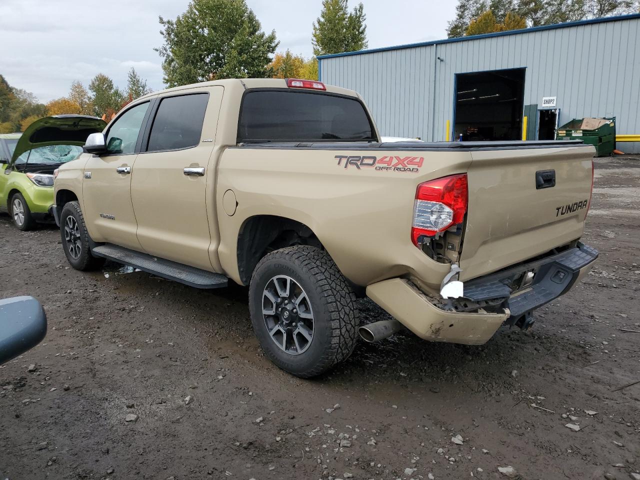 Image 2 of 2018 TOYOTA TUNDRA CREWMAX LIMITED 2018 with VIN 5TFHY5F14JX712156