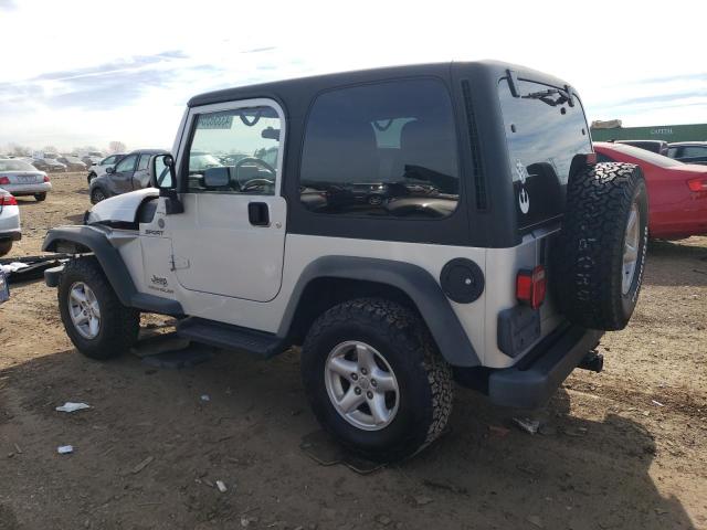 Image 2 of 2004 JEEP WRANGLER / TJ SPORT 2004 with VIN 1J4FA49S14P774624