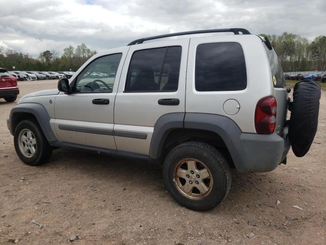 Image 2 of 2005 JEEP LIBERTY SPORT 2005 with VIN 1J8GL48K75W514749