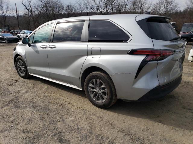 Image 2 of 2022 TOYOTA SIENNA LE 2022 with VIN 5TDKSKFCXNS065572