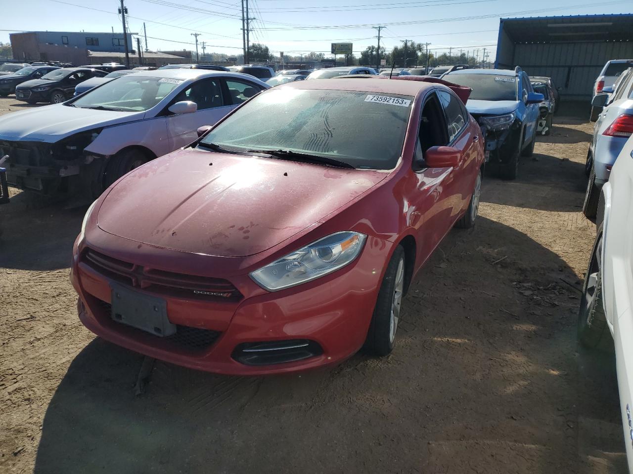 Изображение 1 2014 DODGE DART SE 2014 с VIN 1C3CDFAA7ED667549