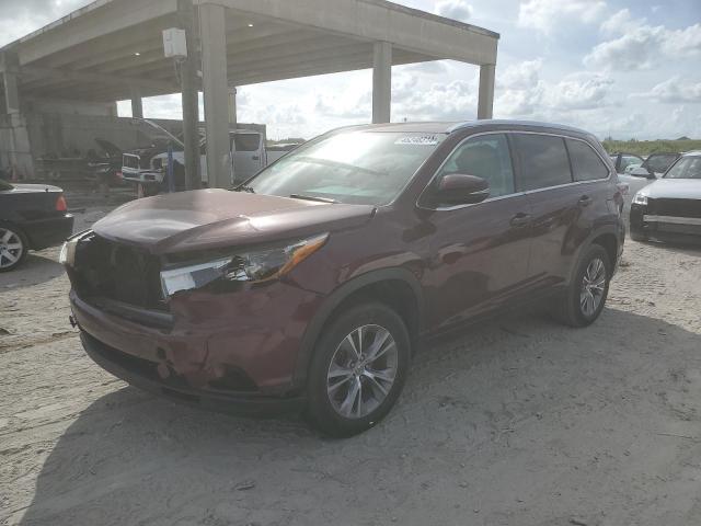 Изображение 1 2014 TOYOTA HIGHLANDER XLE 2014 с VIN 5TDKKRFH3ES013219