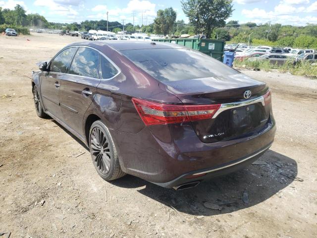 Image 3 of 2016 TOYOTA AVALON XLE 2016 with VIN 4T1BK1EB1GU206347