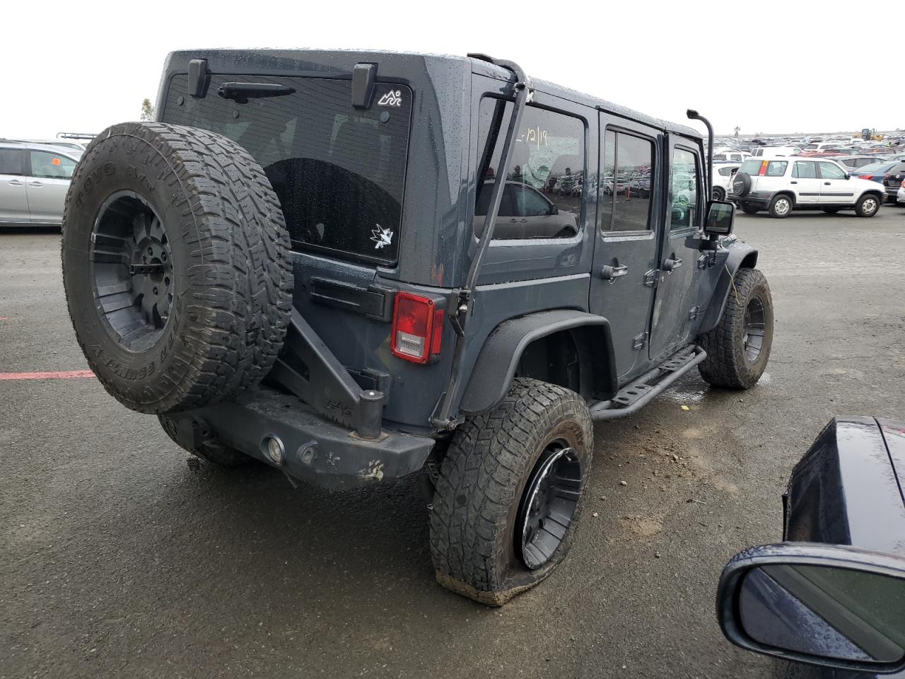 Image 3 of 2016 JEEP WRANGLER UNLIMITED RUBICON 2016 with VIN 1C4BJWFG6GL192899