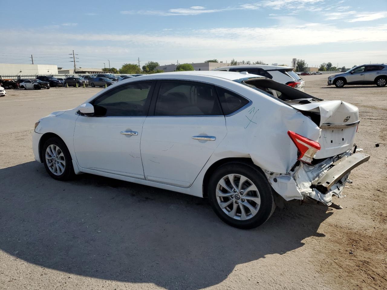 Image 2 of 2019 NISSAN SENTRA S 2019 with VIN 3N1AB7AP1KY203493