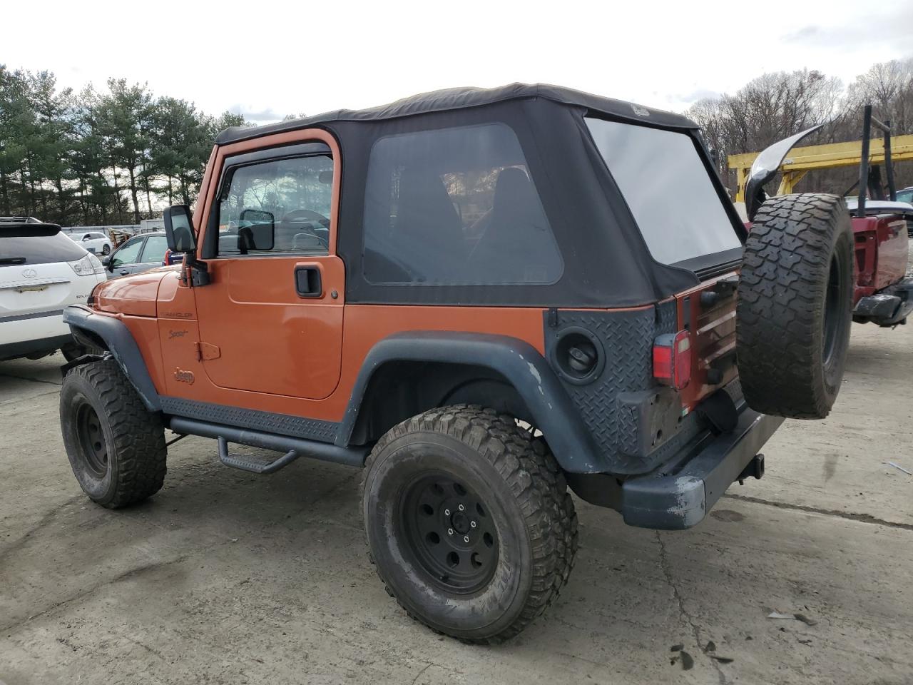 Изображение 2 2002 JEEP WRANGLER / TJ SPORT 2002 с VIN 1J4FA49S12P754029