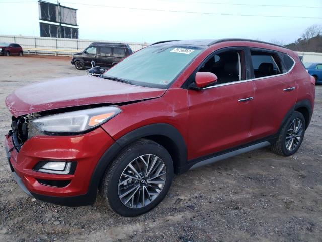 Image 1 of 2021 HYUNDAI TUCSON LIMITED 2021 with VIN KM8J3CAL8MU377577