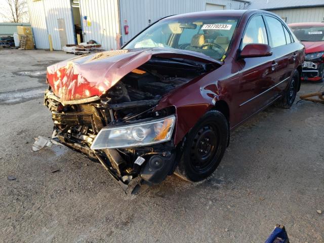 Image 1 of 2008 HYUNDAI SONATA GLS 2008 with VIN 5NPET46CX8H356783