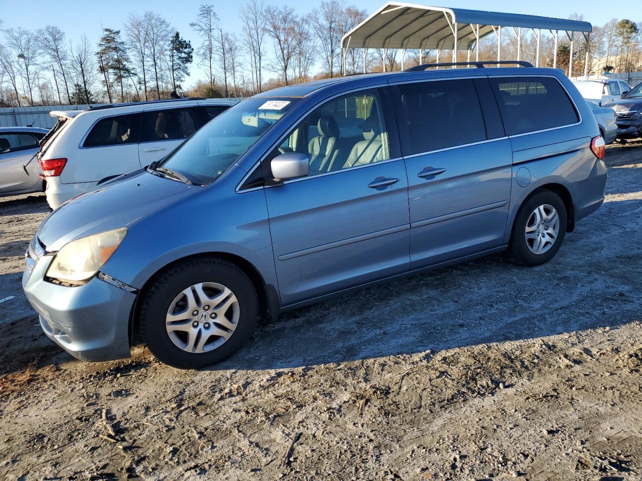 Image 1 of 2007 HONDA ODYSSEY EXL 2007 with VIN 5FNRL38657B053085