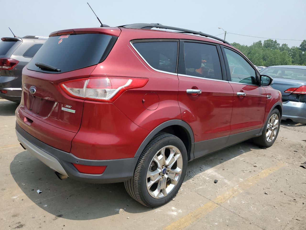 Image 3 of 2014 FORD ESCAPE SE 2014 with VIN 1FMCU0G90EUB42575