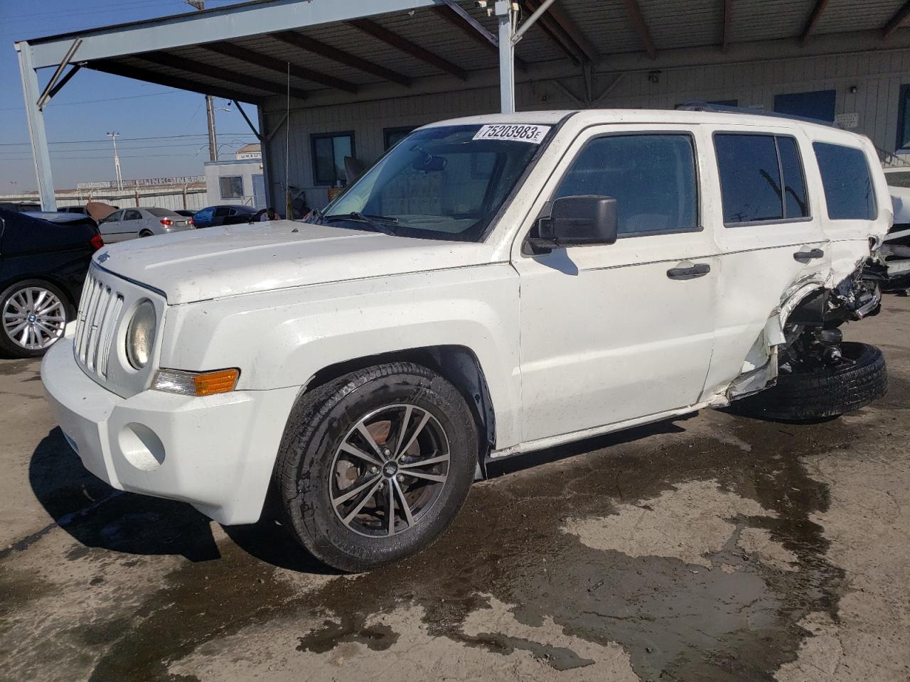 Obraz 1 z 2007 JEEP PATRIOT SPORT 2007 z VIN 1J8FT28097D410731