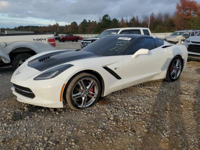 Image 1 of 2017 CHEVROLET CORVETTE STINGRAY 1LT 2017 with VIN 1G1YB2D77H5114603