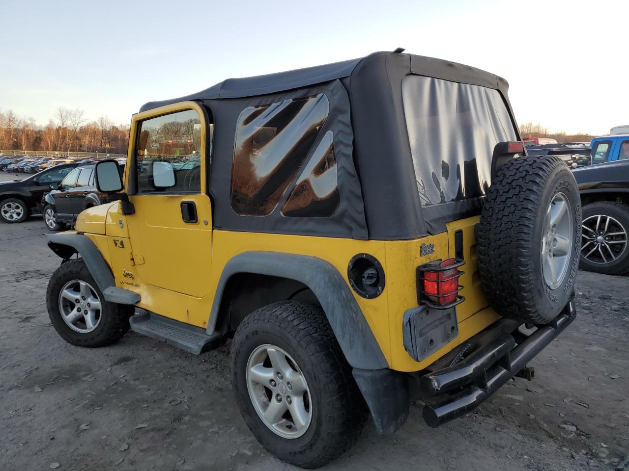 Image 2 of 2006 JEEP WRANGLER X 2006 with VIN 1J4FA39S96P715298