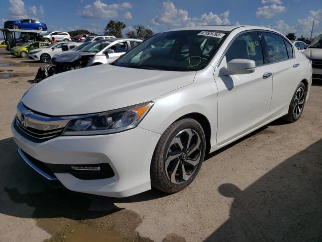 Image 1 of 2017 HONDA ACCORD EXL 2017 with VIN 1HGCR3F01HA018736