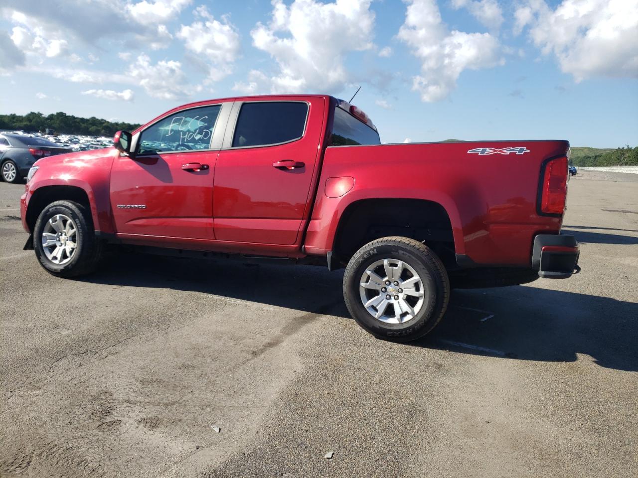 Image 2 of 2021 CHEVROLET COLORADO LT 2021 with VIN 1GCGTCEN9M1151379