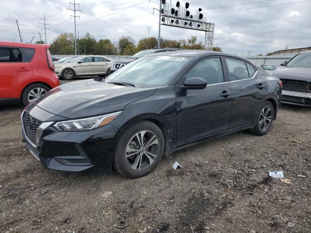 Image 1 of 2021 NISSAN SENTRA SV 2021 with VIN 3N1AB8CVXMY258500