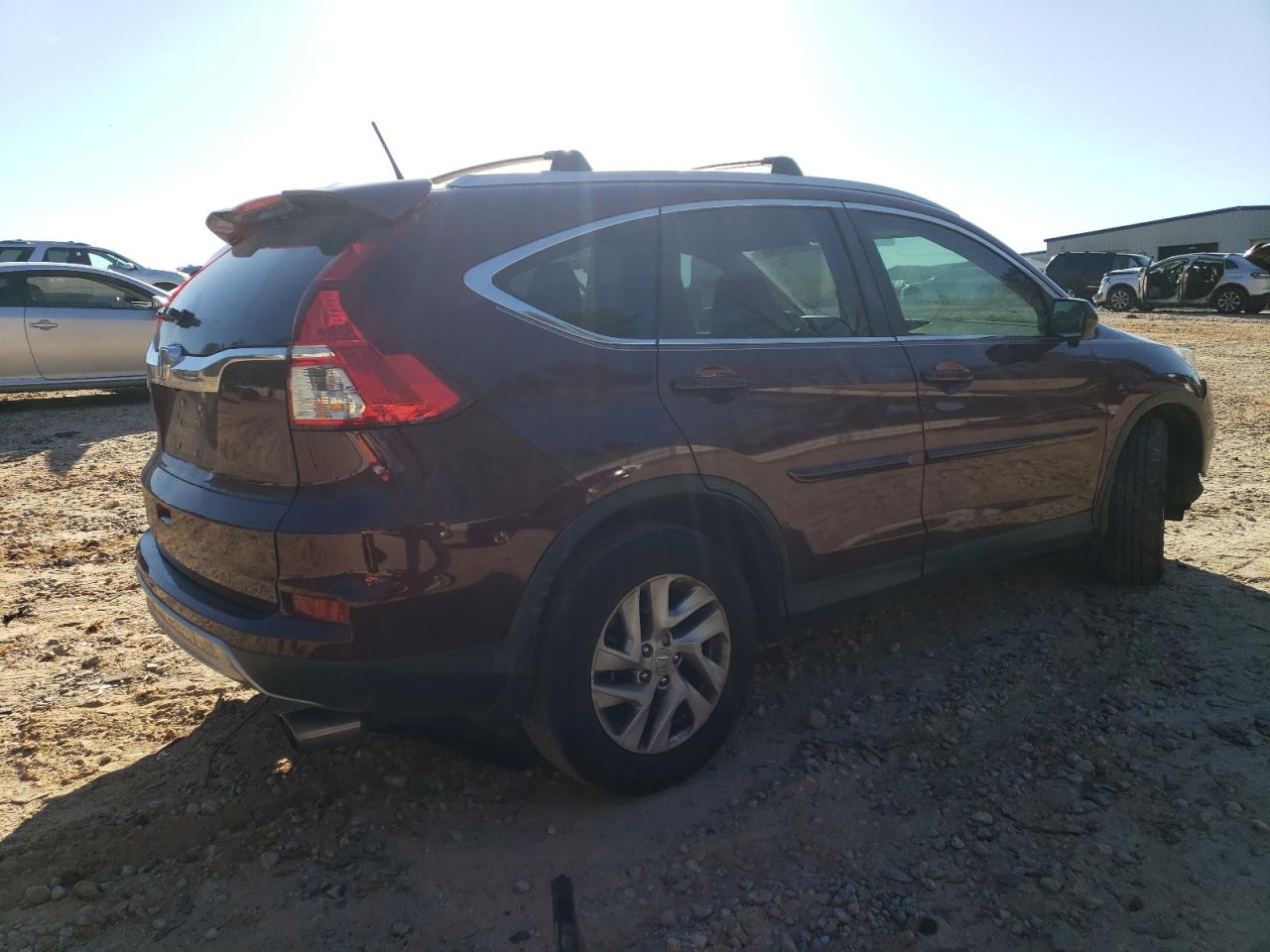 Image 3 of 2015 HONDA CR-V EXL 2015 with VIN 2HKRM3H72FH547507