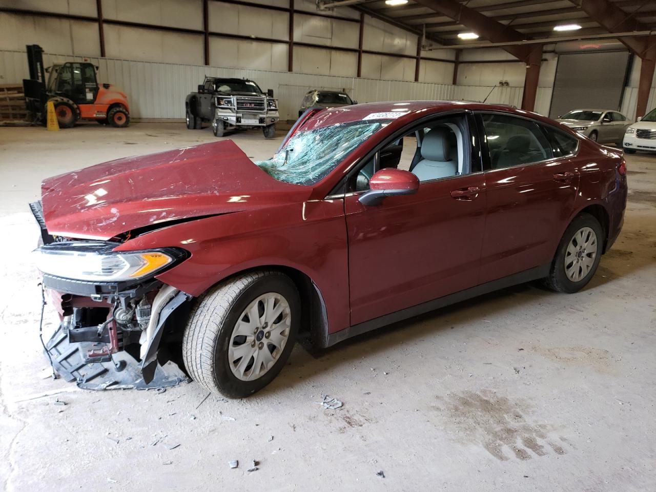 Image 1 of 2014 FORD FUSION S 2014 with VIN 3FA6P0G77ER201089