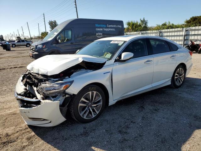Image 1 of 2018 HONDA ACCORD TOURING HYBRID 2018 with VIN 1HGCV3F98JA006017