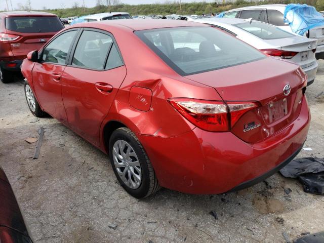 Image 2 of 2019 TOYOTA COROLLA L 2019 with VIN 5YFBURHE5KP910723