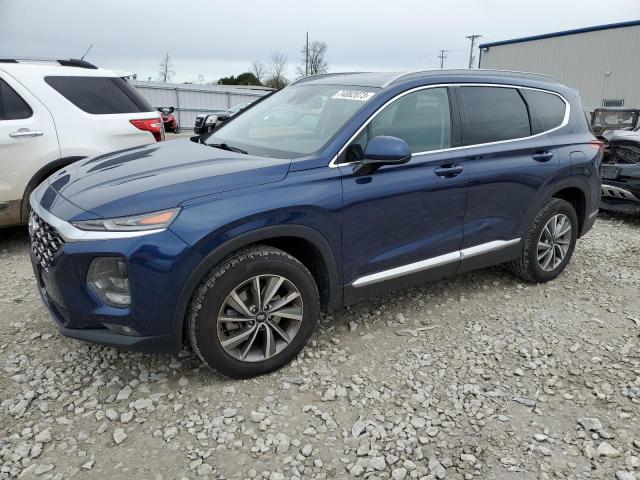 Image 1 of 2019 HYUNDAI SANTA FE SEL 2019 with VIN 5NMS3CAD3KH062286