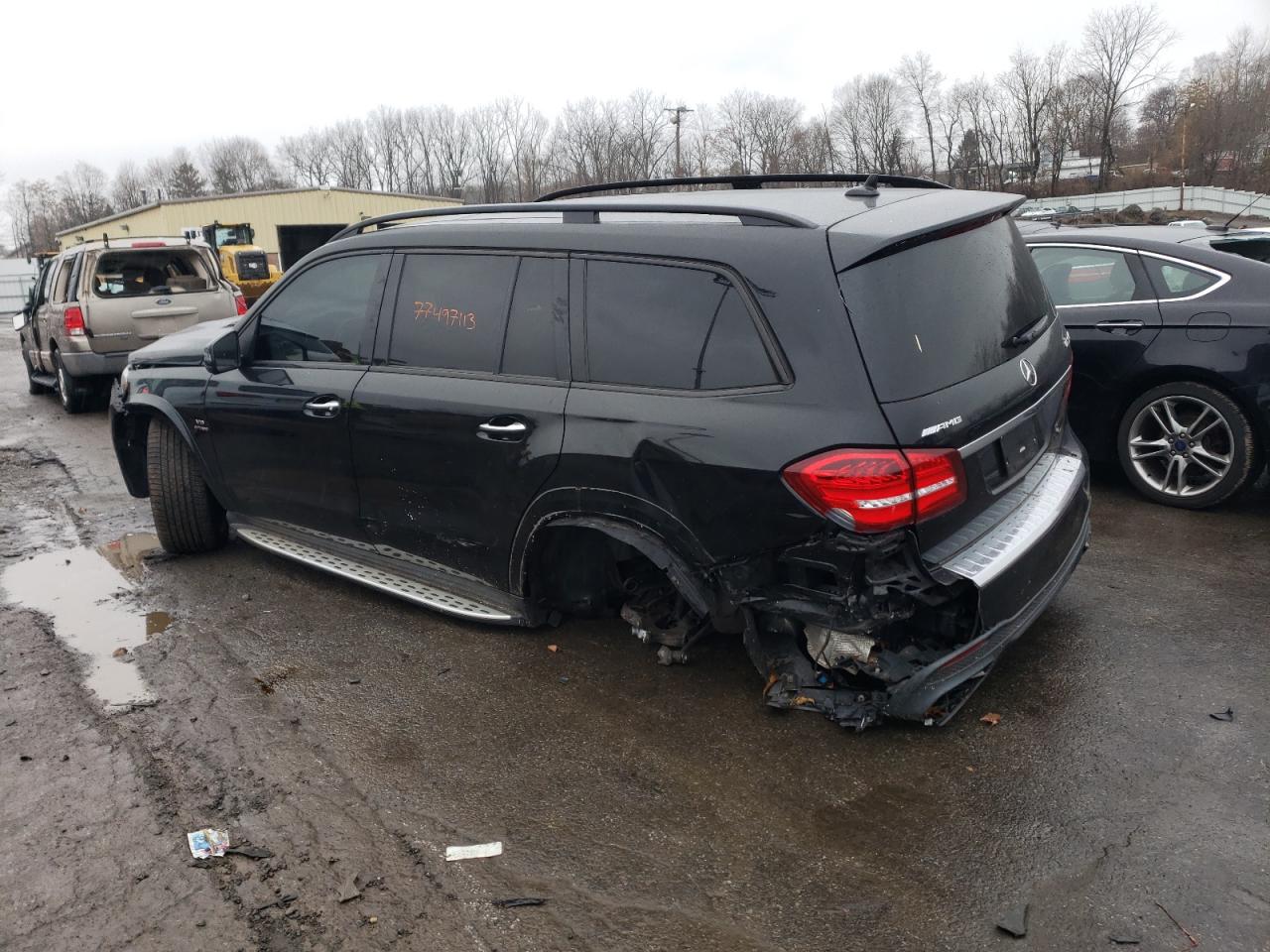 Image 2 of 2019 MERCEDES-BENZ GLS 63 AMG 4MATIC 2019 with VIN 4JGDF7FE0KB199291