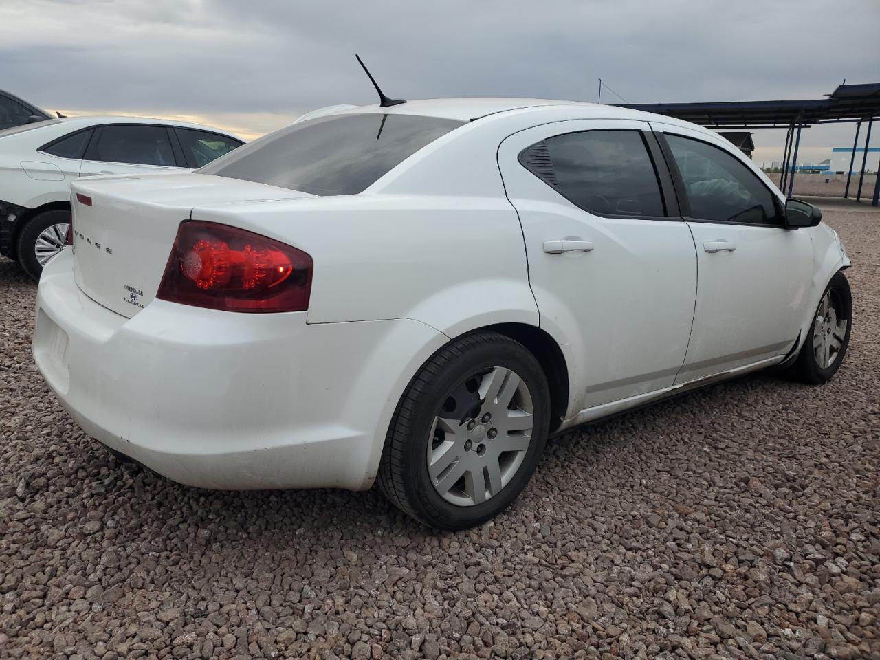 Image 3 of 2014 DODGE AVENGER SE 2014 with VIN 1C3CDZAB6EN110507