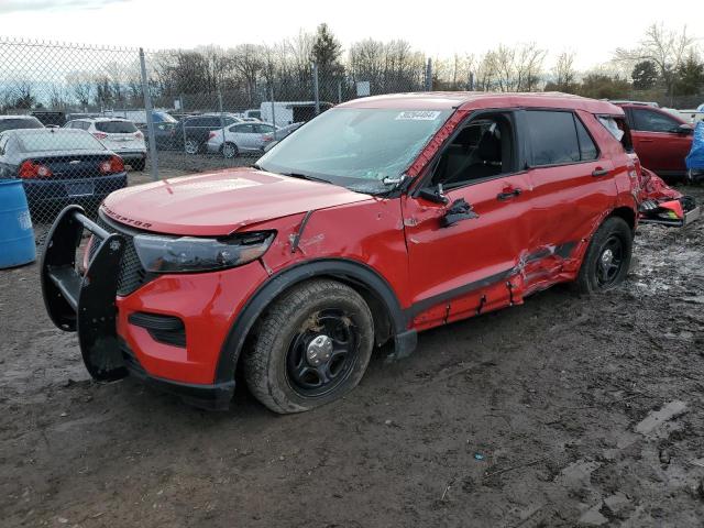 Image 1 of 2020 FORD EXPLORER POLICE INTERCEPTOR 2020 with VIN 1FM5K8AC2LGC15541