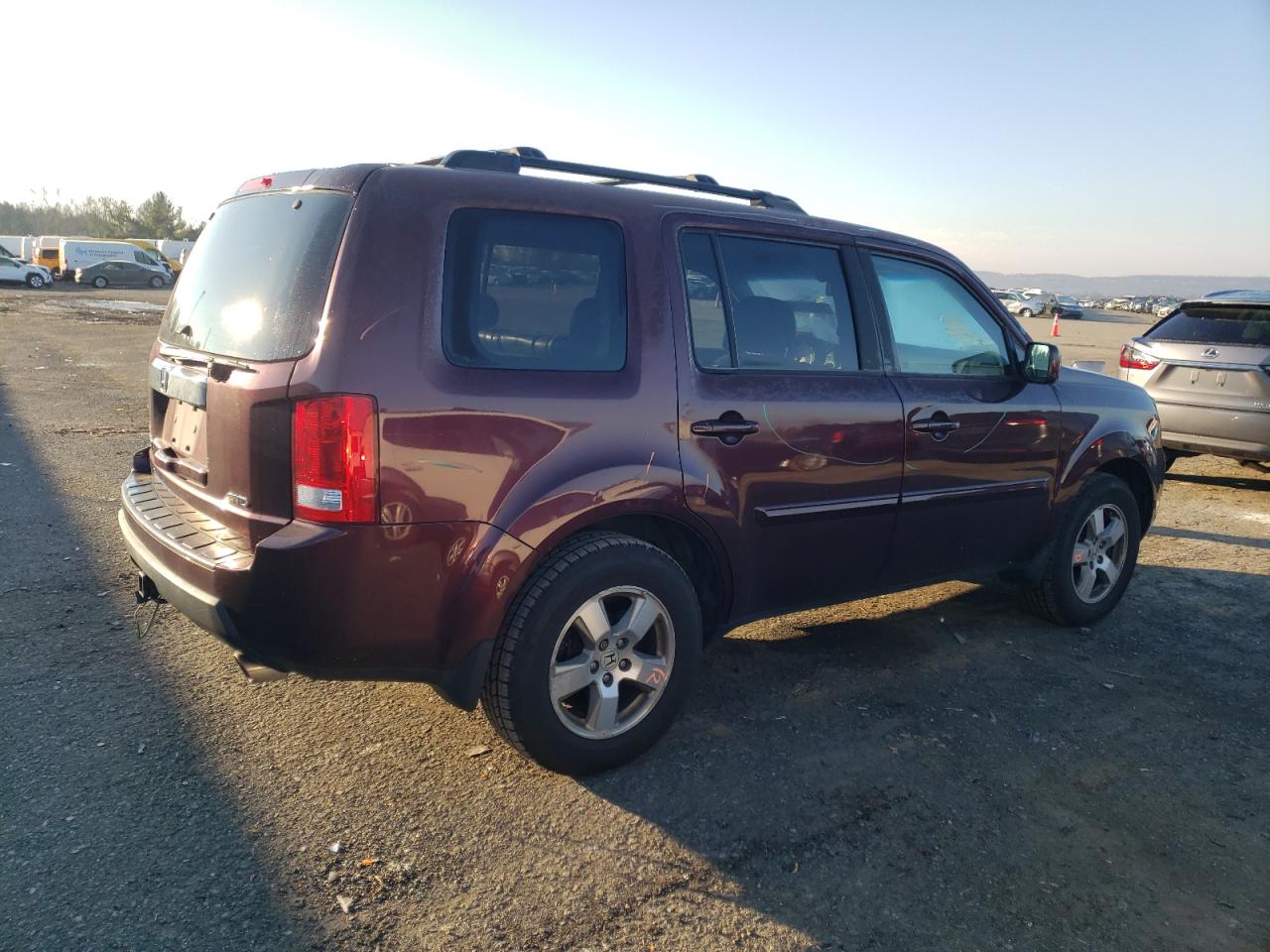 Изображение 3 2011 HONDA PILOT EXL 2011 с VIN 5FNYF4H55BB078898