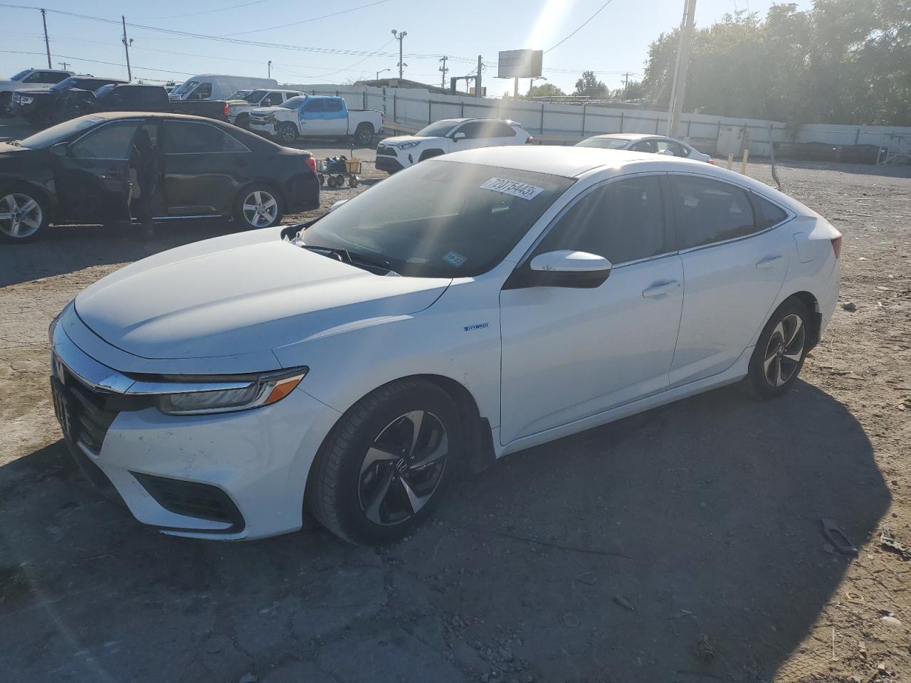 Image 1 of 2021 HONDA INSIGHT EX 2021 with VIN 19XZE4F56ME000648