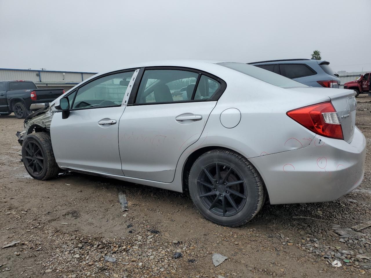Image 2 of 2012 HONDA CIVIC LX 2012 with VIN 19XFB2F58CE080601