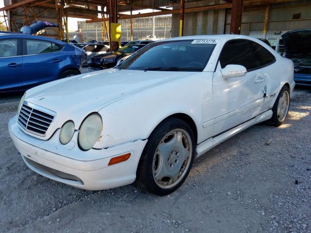 Obraz 2 z 2001 MERCEDES-BENZ CLK 55 AMG 2001 z VIN WDBLJ74G21F175759