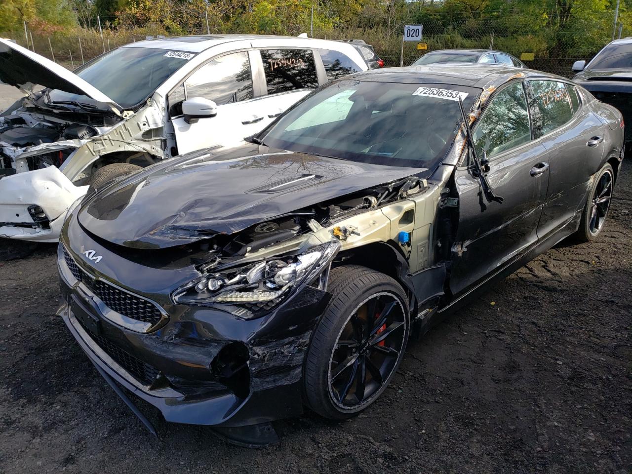 Image 1 of Kia Stinger Gt2 2023 with VIN KNAE55LC7P6126063