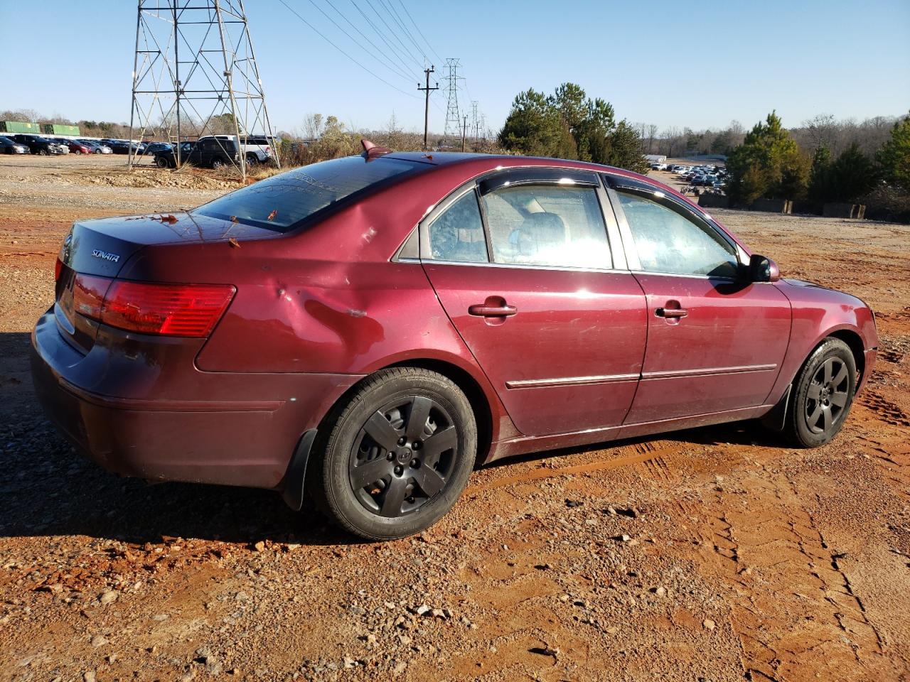 Image 3 of 2009 HYUNDAI SONATA GLS 2009 with VIN 5NPET46C69H508110