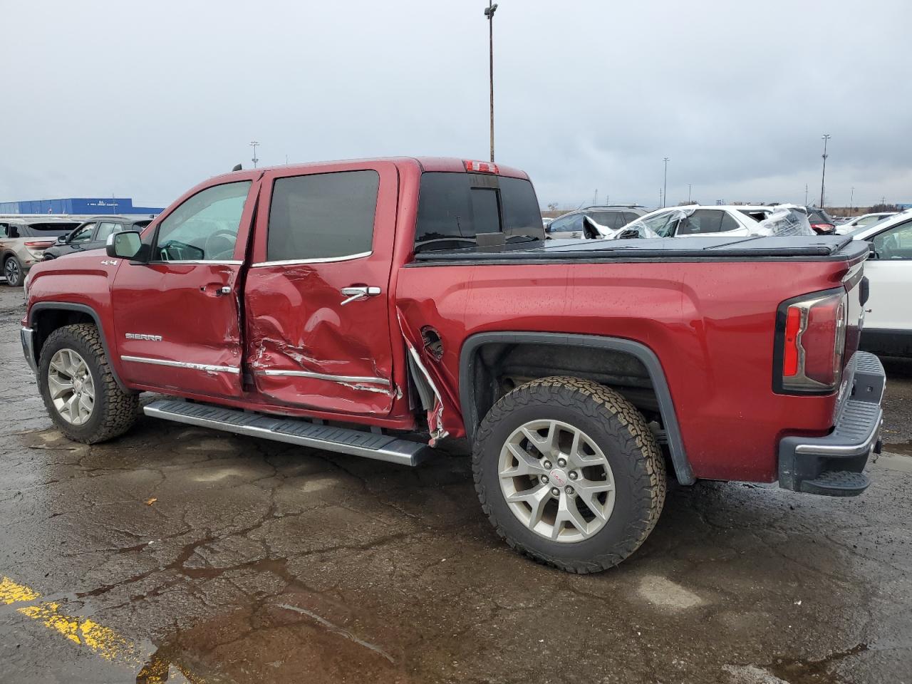 Image 2 of 2018 GMC SIERRA K1500 SLT 2018 with VIN 3GTU2NEC4JG535552