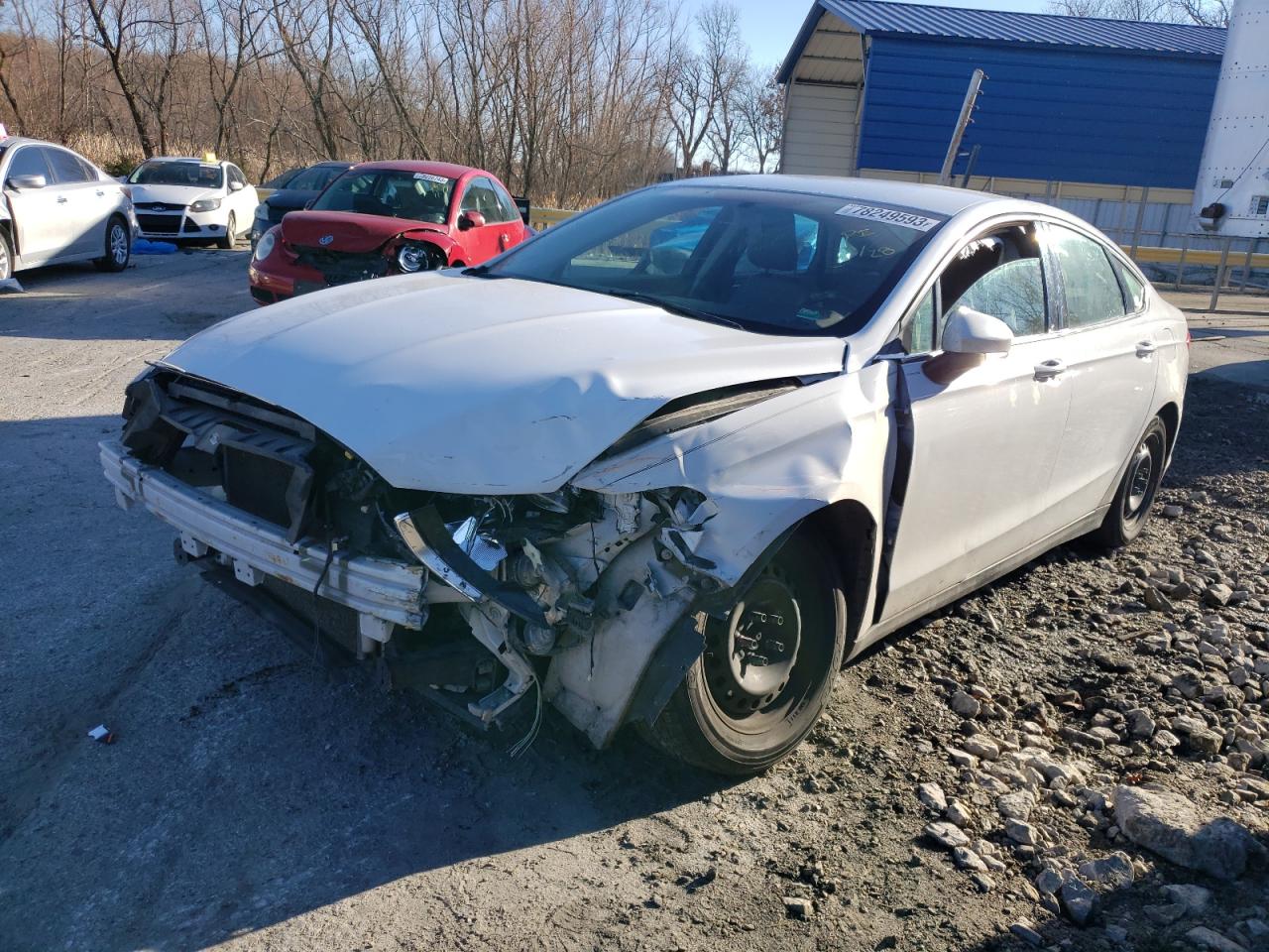 Image 1 of 2014 FORD FUSION S 2014 with VIN 3FA6P0G79ER338907