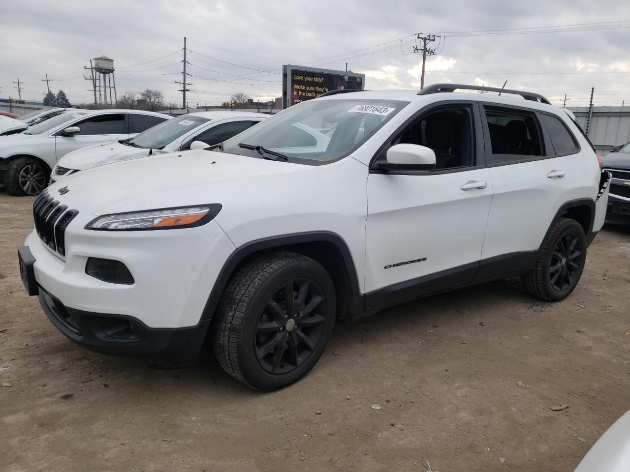 Image 1 of 2014 JEEP CHEROKEE LATITUDE 2014 with VIN 1C4PJLCB4EW302101