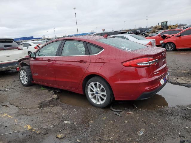 Image 2 of 2019 FORD FUSION SE 2019 with VIN 3FA6P0LU7KR197035