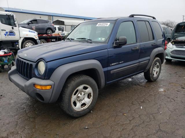 Image 1 of 2003 JEEP LIBERTY SPORT 2003 with VIN 1J4GK48K33W662916