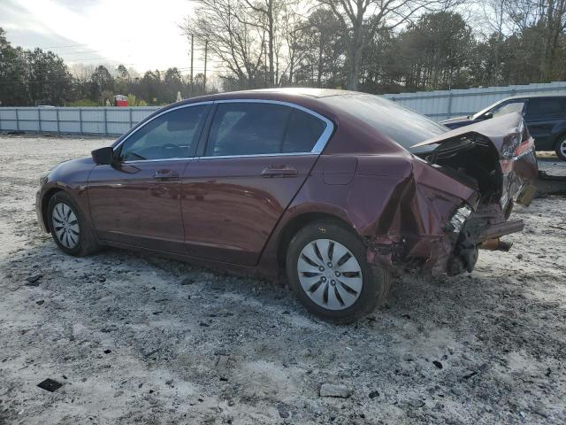 Image 2 of 2012 HONDA ACCORD LX 2012 with VIN 1HGCP2F3XCA208375