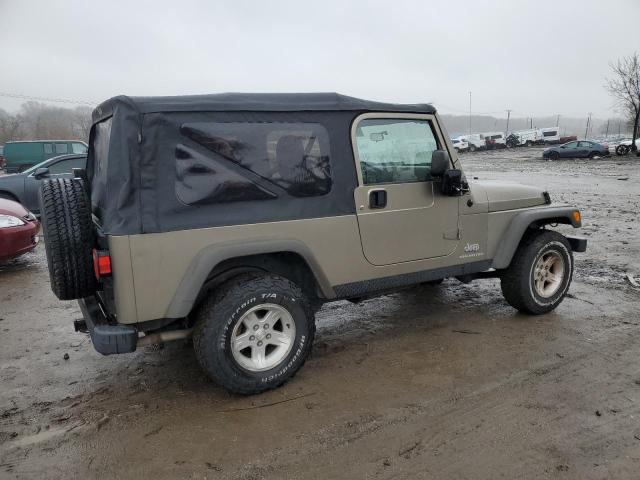 Image 3 of 2006 JEEP WRANGLER / TJ UNLIMITED 2006 with VIN 1J4FA44S36P703757